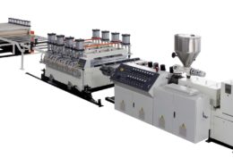 PVC/PE/PP Construction Template Extrusion Line