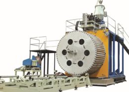 Hollowness Wall Spiral Pipe Machine Huge Diameter