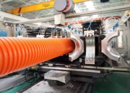 PVC Double Wall Corrugated Pipe Machine-YXDWC300